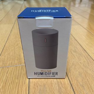 HUMIDIFIER ウォームライトUSB卓上加湿器(加湿器/除湿機)