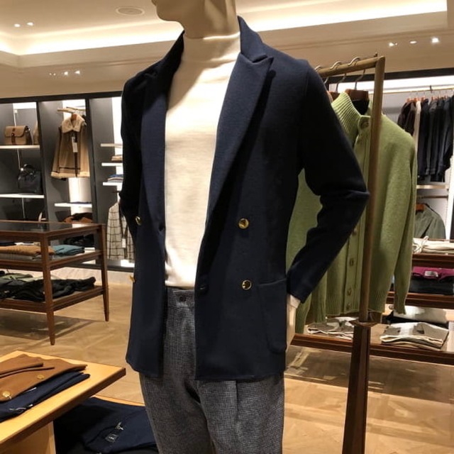 BEAMS F - BEAMS F BAFY × BEAMS F 別注ダブルブレストニット