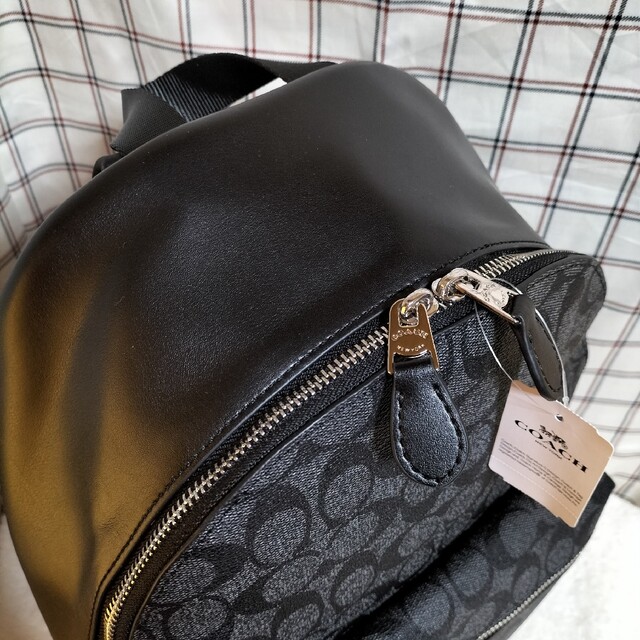 coach コーチ リュック バック ブラック スモーク 黒 シグネチャー
