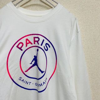 パリサンジェルマン(Paris Saint-Germain)の美品　ジョーダン パリサンジェルマン ORDAN PSG ロンT(Tシャツ/カットソー(七分/長袖))