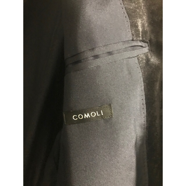 COMOLI 21AW シルク別珍スタンドカラージャケット サイズ1