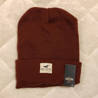 ホリスター(Hollister)の【未使用新品】HOLLISTER  ニットキャップ帽子　ホリスター(キャップ)