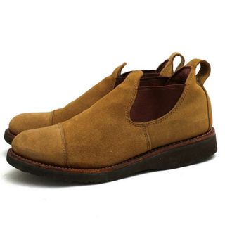 チペワ(CHIPPEWA)のチペワ／CHIPPEWA サイドゴアブーツ シューズ 靴 メンズ 男性 男性用スエード スウェード レザー 革 本革 ブラウン 茶  ROMEO ロメオ 4インチ丈 Vibramソール キャップトゥ(ブーツ)