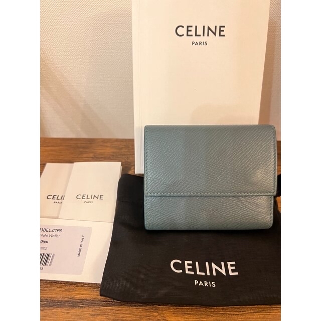 【正規品★最終値下げ】CELINE スモール トリフォールド ウォレットセリーヌ