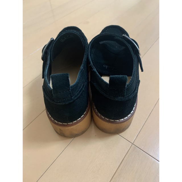 Clarks(クラークス)のEden Mid Monk / エデンミッドモンク（ブラックスエード） レディースの靴/シューズ(ローファー/革靴)の商品写真