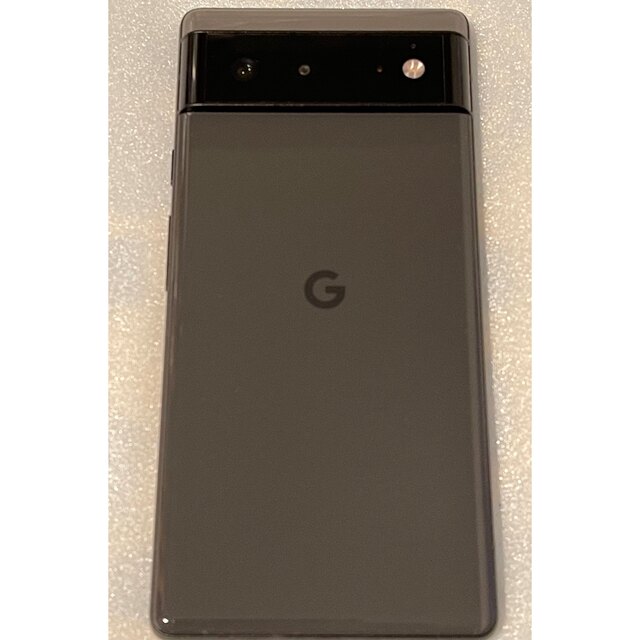 Pixel6 Stormy Black 128GB SIMフリー 美品 送料無料 スマホ/家電/カメラのスマートフォン/携帯電話(スマートフォン本体)の商品写真