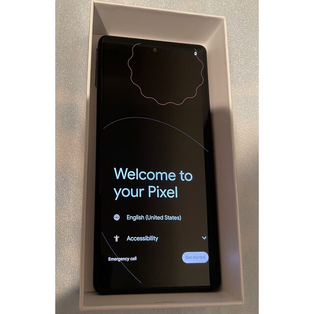 Pixel6 Stormy Black 128GB SIMフリー 美品 送料無料 スマホ/家電/カメラのスマートフォン/携帯電話(スマートフォン本体)の商品写真
