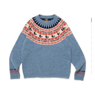 ヒューマンメイド(HUMAN MADE)のHUMAN MADE DUCK JACQUARD KNIT SWEATER(ニット/セーター)