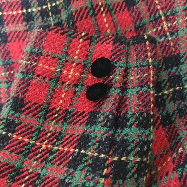 BURBERRY チェック ノーカラージャケット 赤 レディース バーバリー BURBERRY チェック ノーカラージャケット 赤 レディース バーバリー