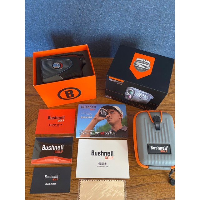 ブッシュネル Bushnell ピンシーカー プロXE ラウンド未使用