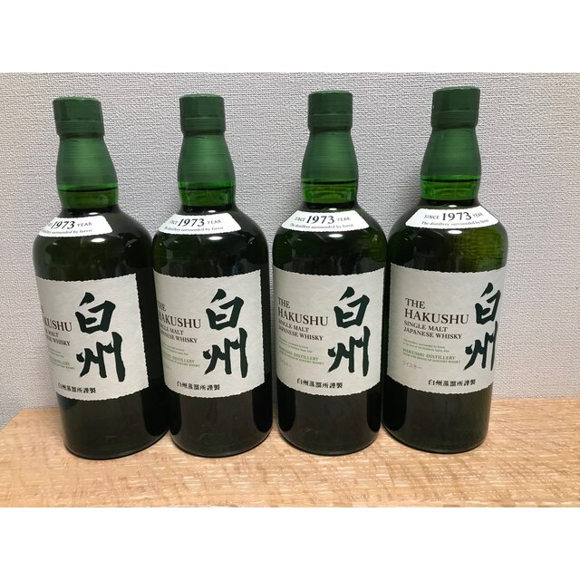 サントリー 白州 ノンエイジ 700ml 4本セット-