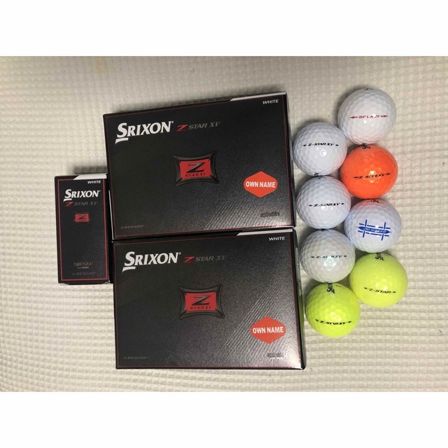 Srixon(スリクソン)のスリクソン ゴルフボール ZSTAR XV 22個 チケットのスポーツ(ゴルフ)の商品写真