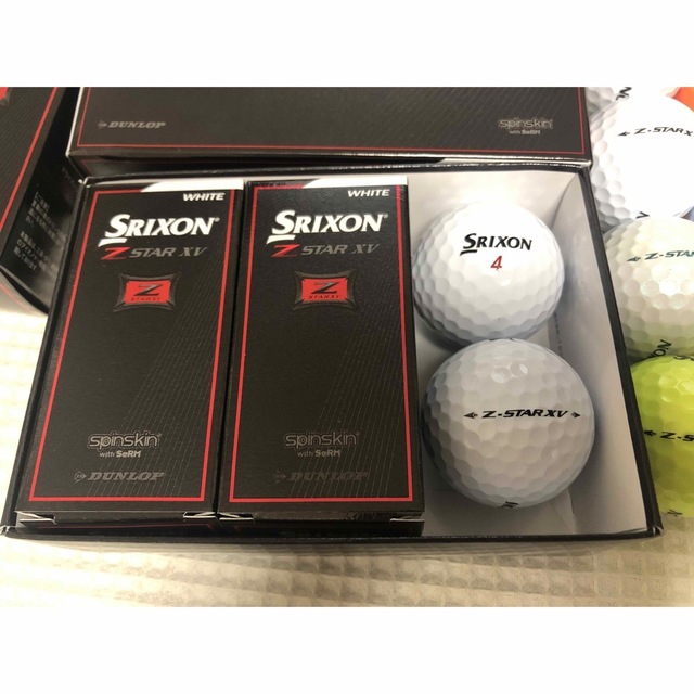 Srixon(スリクソン)のスリクソン ゴルフボール ZSTAR XV 22個 チケットのスポーツ(ゴルフ)の商品写真