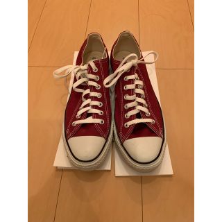 コンバース(CONVERSE)のコンバース　ワインレッド(スニーカー)