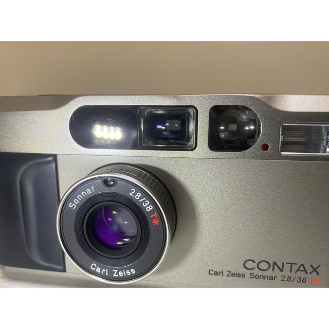 【美品】CONTAX コンタックス T2 フィルムカメラ データバック付き