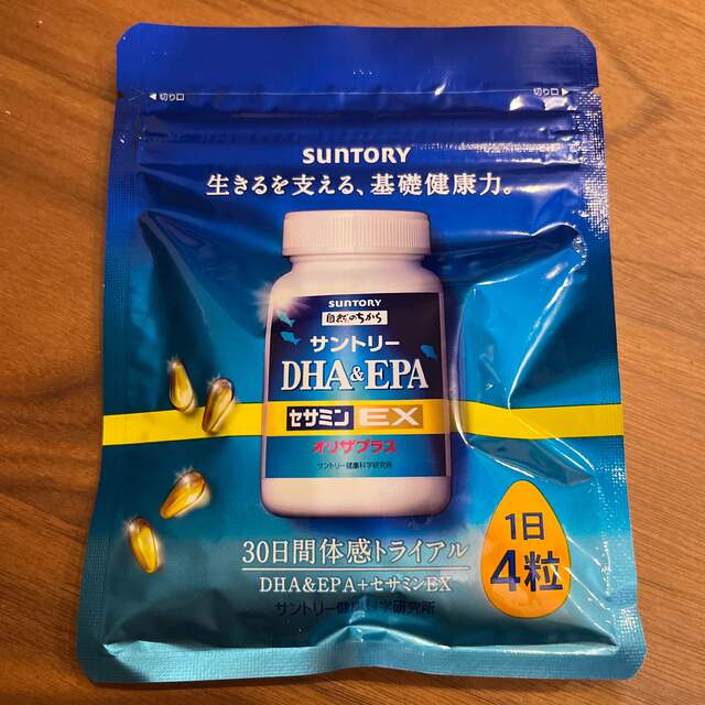 サントリー(サントリー)のサントリーDHA&EPAセサミンEX          食品/飲料/酒の健康食品(ビタミン)の商品写真