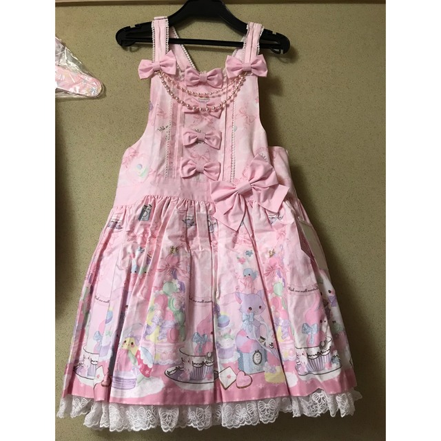 Angelic Pretty - Angelic Pretty Wish me mell コラボ　サロペットセット