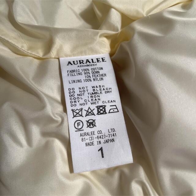 AURALEE - Auralee スビンハイカウントクロス ダウンジャケット AURALEE - Auralee スビンハイカウントクロス ダウンジャケット