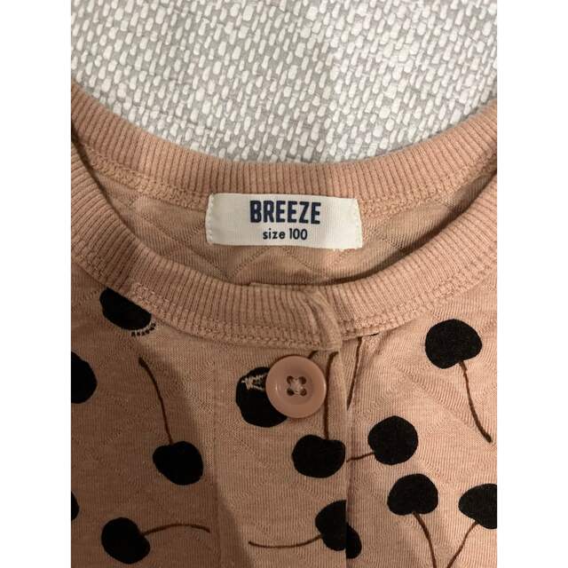 BREEZE(ブリーズ)のパジャマ　サイズ100 キッズ/ベビー/マタニティのキッズ服女の子用(90cm~)(パジャマ)の商品写真