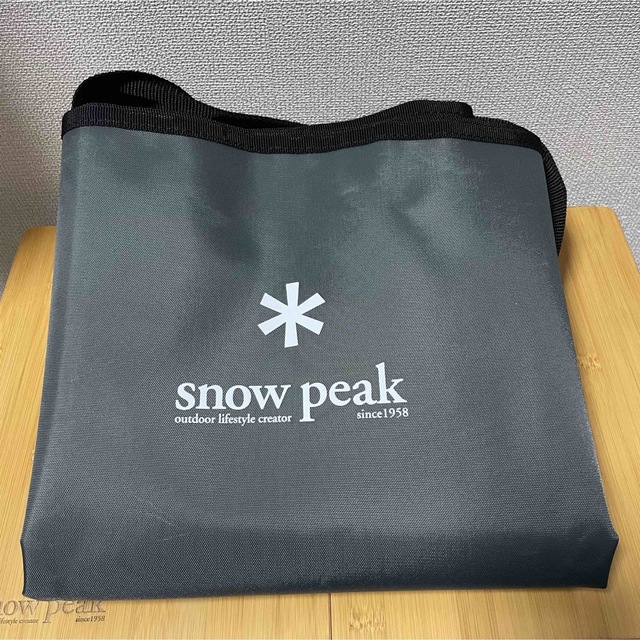 Snow Peak(スノーピーク)のマルチパーパストートバッグ L【snow peak】 インテリア/住まい/日用品の机/テーブル(アウトドアテーブル)の商品写真