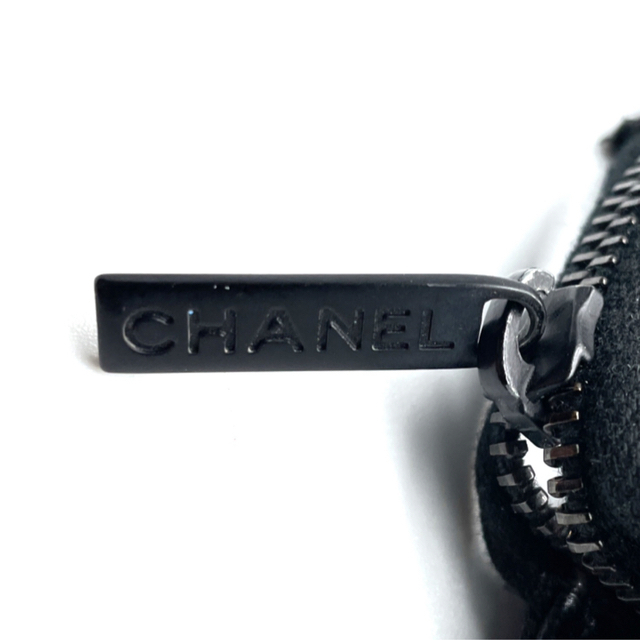 美品❗️ シャネル CHANEL ポーチ 化粧ポーチ ブラック 6