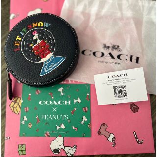 コーチ(COACH)のスヌーピー　スノー　財布　コーチ　スヌーピー　コインケース　COACH 小銭入れ(その他)