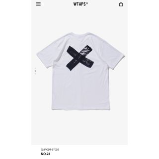 ダブルタップス(W)taps)のWTAPS NO.24 ホワイト(Tシャツ/カットソー(半袖/袖なし))