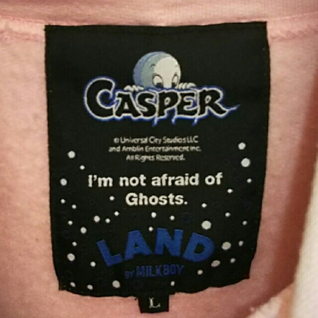 land by milkboy casper キャスパー パーカー フーディ 黒