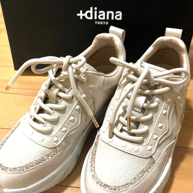 ダイアナ ＋diana スニーカー 日本初の 4320円引き stockshoes.co