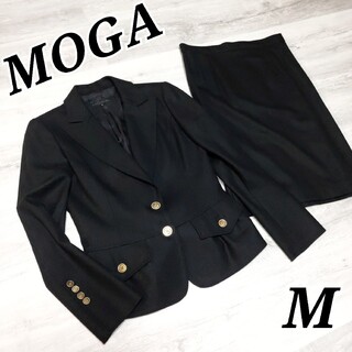 モガ(MOGA)の【MOGA】超美品!! 金ボタン　ベルト付きセットアップスーツ　2号（M）(テーラードジャケット)