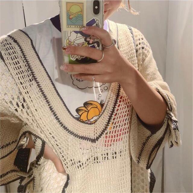 Premium Line jun mikami クロシェットニット - ニット
