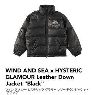 ヒステリックグラマー(HYSTERIC GLAMOUR)のWDS HYSTERIC GLAMOUR Leather DownJacket (ダウンジャケット)