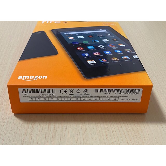 Amazon fire7 16GB スマホ/家電/カメラのPC/タブレット(タブレット)の商品写真