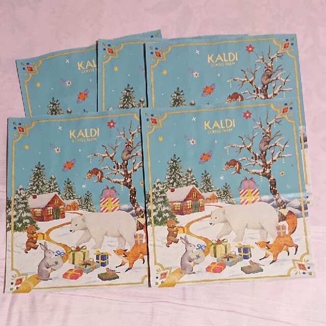 KALDI(カルディ)のカルディ 紙袋 レディースのバッグ(ショップ袋)の商品写真