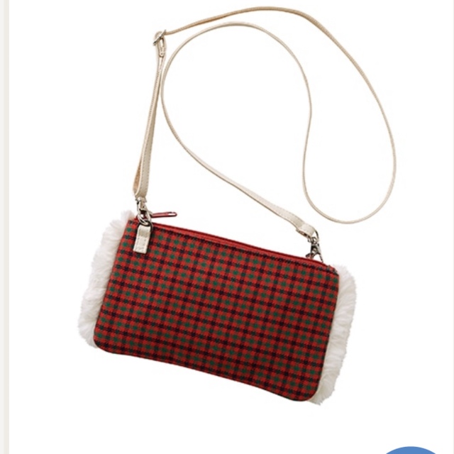美品☆ファミリア ポシェット バッグ リボン | mdh.com.sa