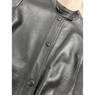 ヤマト工芸 値下げ!アルマーニコレツィオーニ レザー ライダース 42