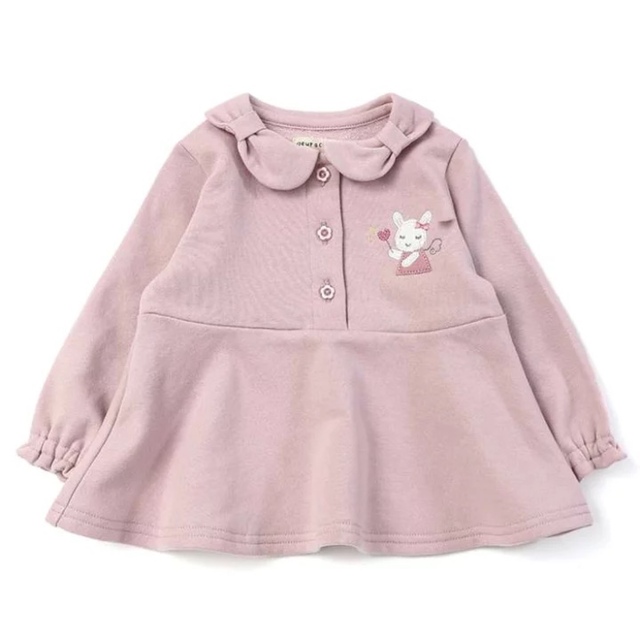 coeur a coeur(クーラクール)の⭐️専用⭐️新品未使用タグ付き　クーラクール♡トレーナー キッズ/ベビー/マタニティのキッズ服女の子用(90cm~)(Tシャツ/カットソー)の商品写真