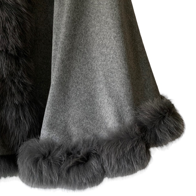 【最終価格】MASABARDO SAGA furs  ブルーフォックスコート