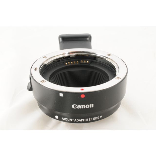 【対応レンズ大幅アップ】Canon キヤノン EF-EOS Mマウントアダプター 6