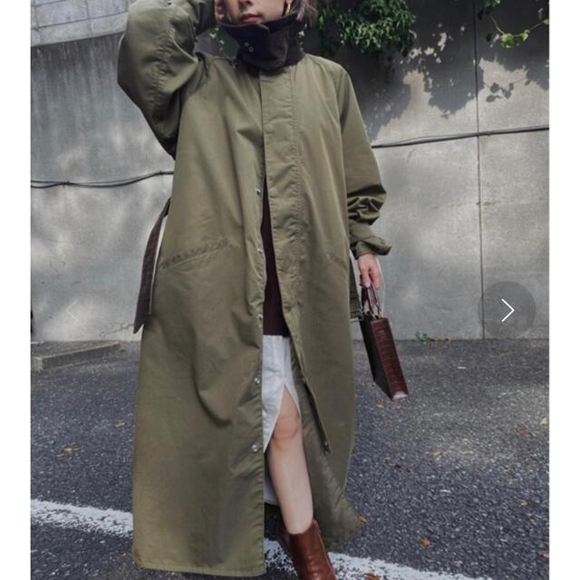 入手困難！CORDUROY COLLAR MILITARY COAT - ロングコート