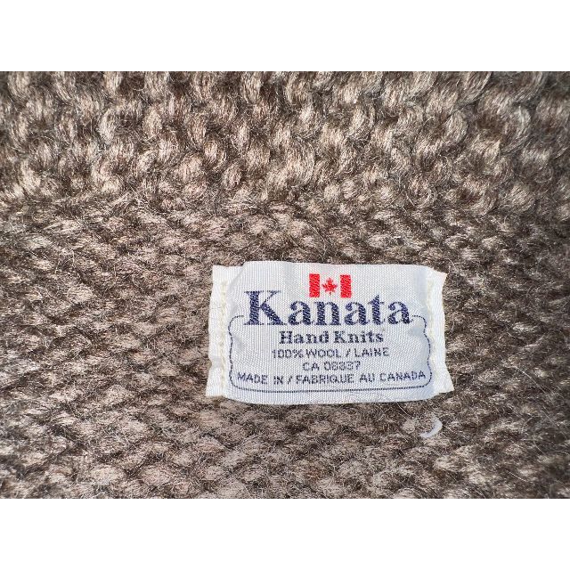 KANATA(カナタ)のKanata カウチンセーターハンドメード　カナダ製／トナカイ柄 メンズのトップス(ニット/セーター)の商品写真