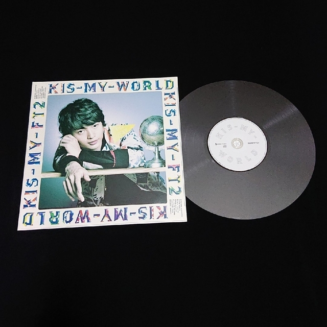 Kis-My-Ft2 アルバム『Kis-My-WORLD』LP盤ジャケサイズ