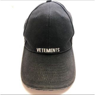 ヴェトモン(VETEMENTS)のvetements キャップ ヴェトモン バレンシアガ(キャップ)