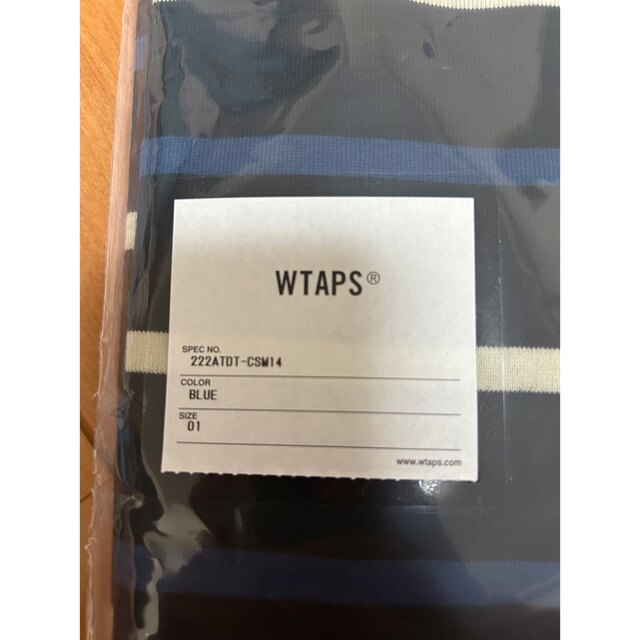 W)taps(ダブルタップス)のWTAPS 22AW BDY 02 / LS BLUE S 01 新品正規品 メンズのトップス(Tシャツ/カットソー(七分/長袖))の商品写真