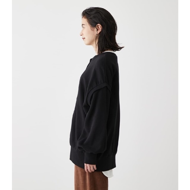 AZUL by moussy(アズールバイマウジー)のMULTI WAY SWEAT TOPS レディースのトップス(カーディガン)の商品写真