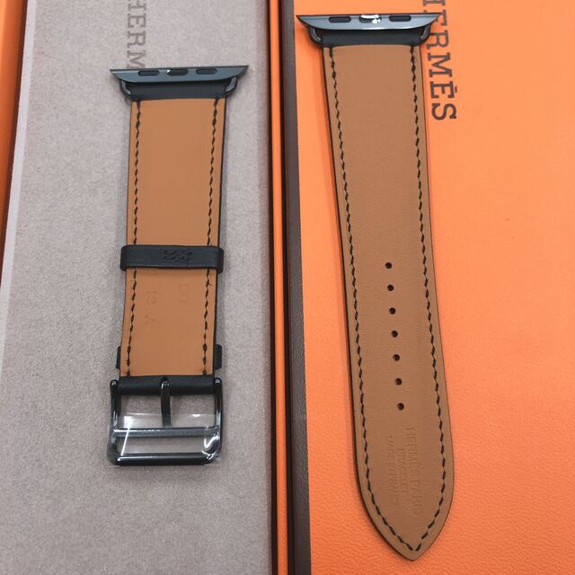 シルバーグレー サイズ 人気色 アップルウォッチ専用 エルメス レザー