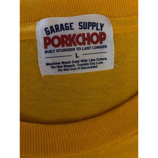 キムタク着PORKCHOP PCGS BLOCK TEE L