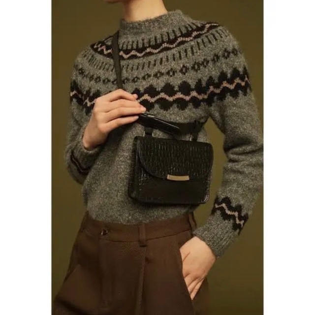 france soeur paris alpaga nordic sweater - 1