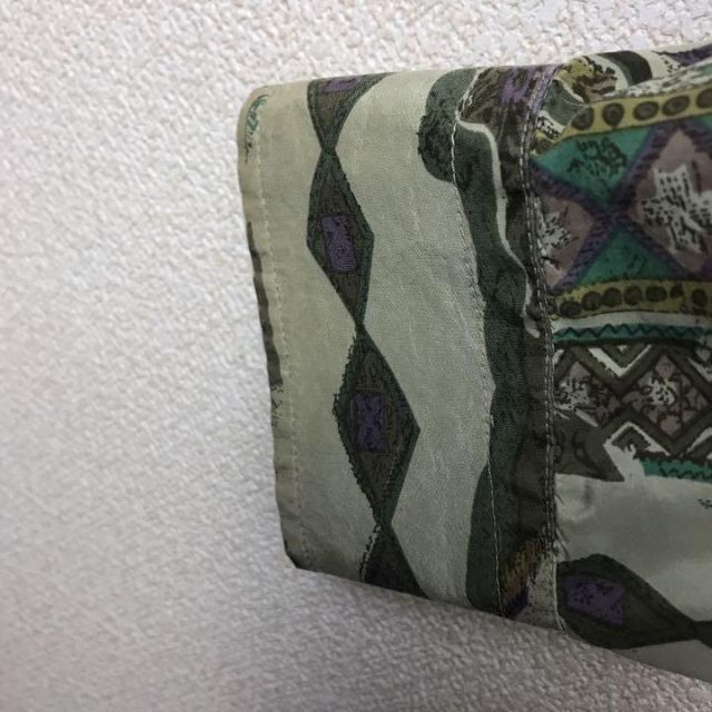 G1 90s 民族調柄シャツ ネイティブ柄 長袖 LLサイズ ユニセックス