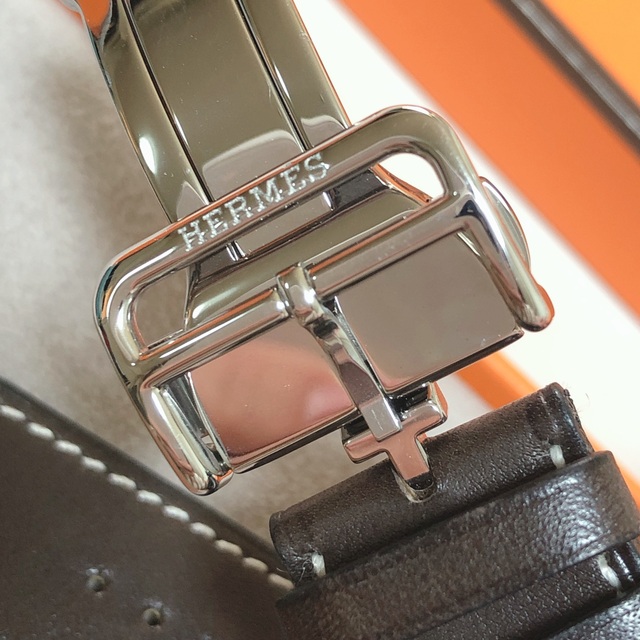 Apple Watch 専用　レザーベルト　HERMES 45mm  44mm